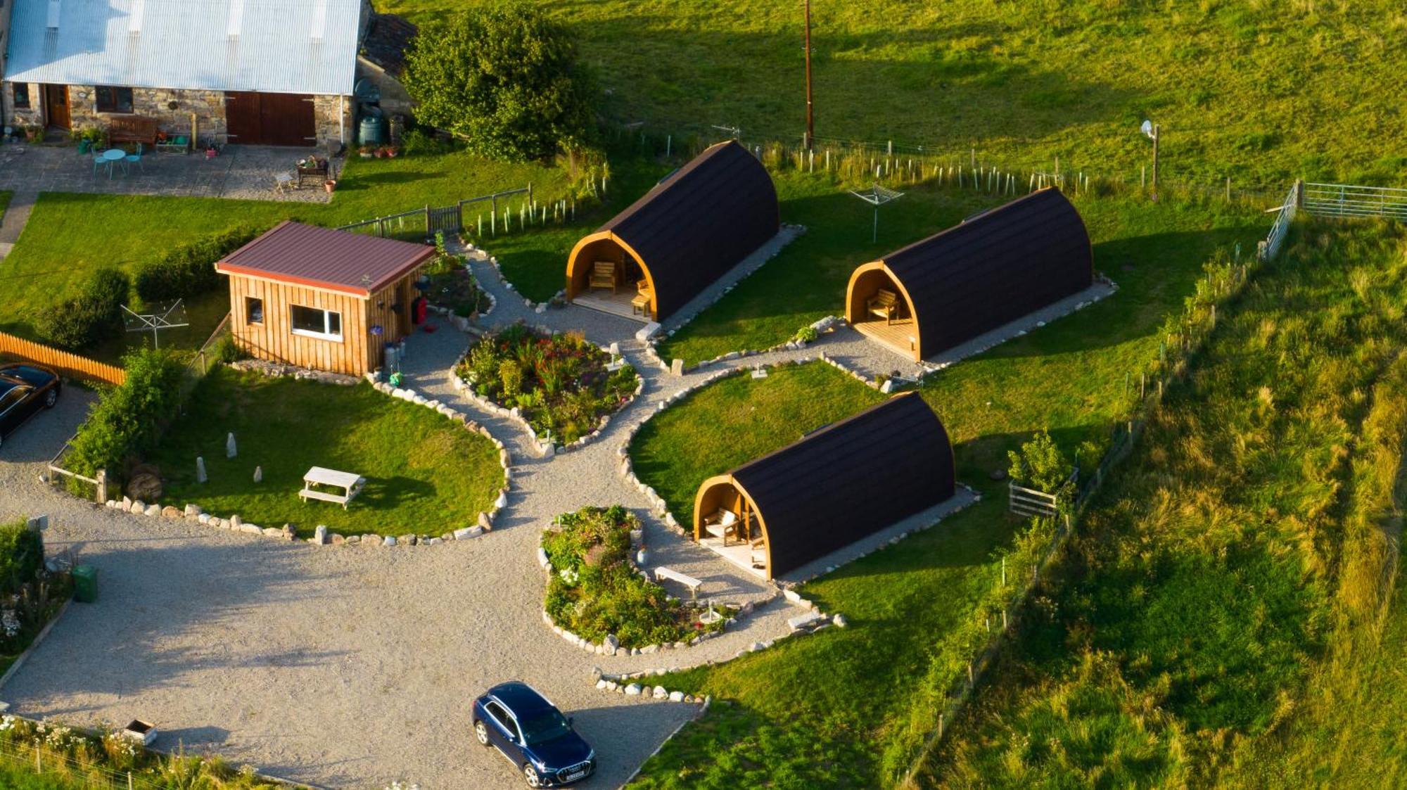 보나브리지 Migdale Pods Luxury Glamping 아파트 외부 사진