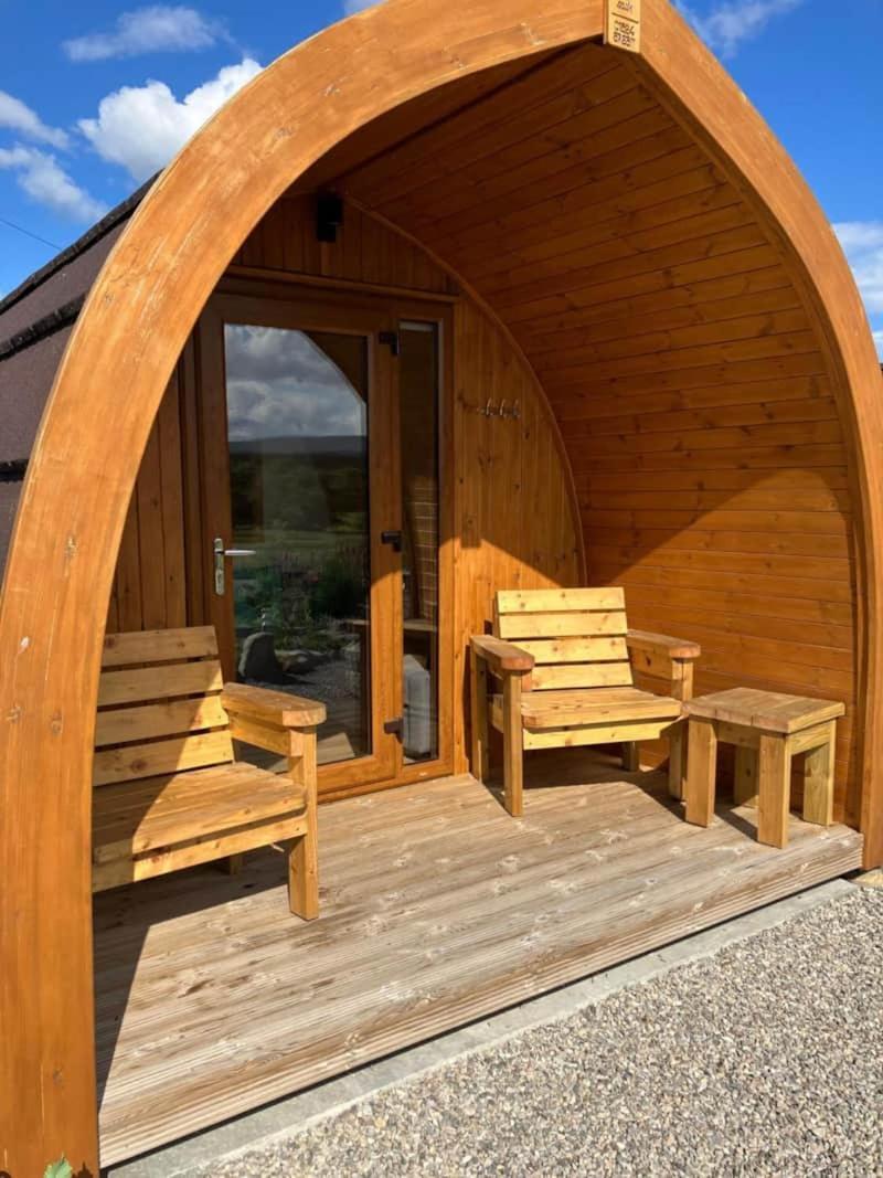 보나브리지 Migdale Pods Luxury Glamping 아파트 외부 사진